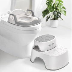 Maliton baby potty seat with ergonomic backrest provides comfortable support during training.
