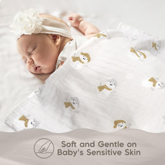 Maliton bamboo-cotton blend fabric close-up shows breathable comfort.
