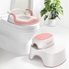 Maliton potty seat backrest pink provides ergonomic support for toddlers