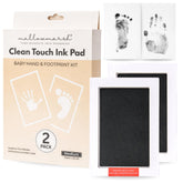 Mallowmarsh Clean Touch ink pad for no-mess baby prints.