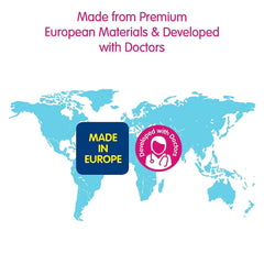 MAM Air Night Pacifier SkinSoft nipple supports gentle latch and daily use.