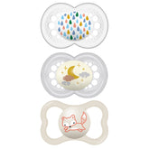 MAM Original pacifier front view with breathable shield