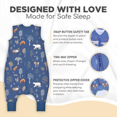 Safety tab protects neck and chin for a secure fit.