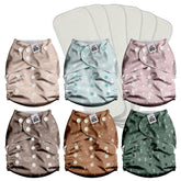 Mama Koala 3.0 pocket diaper snaps for a secure fit during on-the-go days.