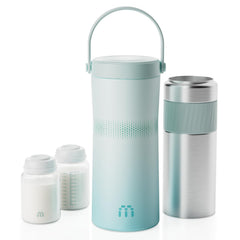 MAMAPRO 22oz breast milk cooler front view, ideal for on-the-go pumping.