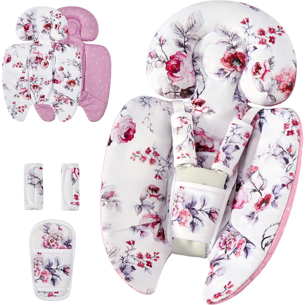 mamatepe infant insert compatible with MamaRoo for safe seating and gentle head support
