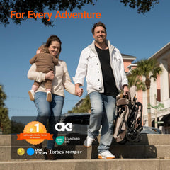 MAMAZING carbon fiber frame combines strength with featherweight portability.