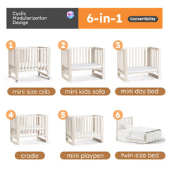 Mamazing EvoNest GREENGUARD Gold certified label.