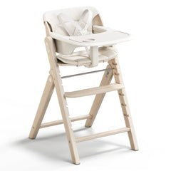 MAMAZING GrowPod Pro wooden high chair with extended seat for growing babies