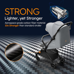 MAMAZING Ultra Air X folded-compact design fits overhead bins