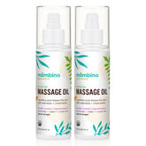 Mambino Organics massage oil after bath for gentle relaxation and calm skin care