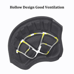 MAMBOBABY safety helmet features lightweight foam and soft fabric for all-day comfort