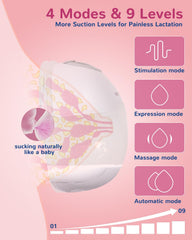 Mammanuwa S32 baby mouth technology mimics natural feeding for comfortable pumping