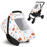 Man Fai Sky baby car seat cover winter 360 degree protection for travel