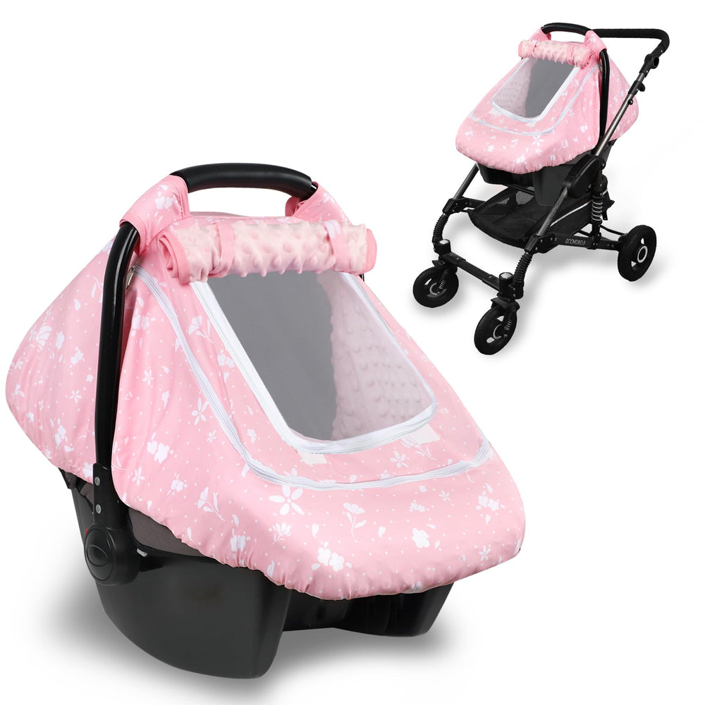 Man Fai Sky baby car seat cover winter full coverage keeps baby warm and protected