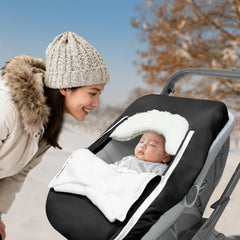 Man Fai Sky inner fleece lining provides soft, cozy comfort for baby.