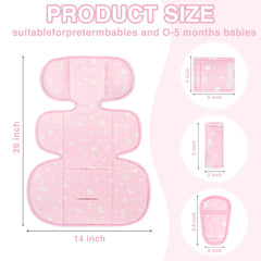 Man Fai Sky soft plush fabric keeps baby cozy in every ride.