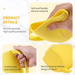 Mandoo 6x3.7-inch rinse cup in a compact, kid-friendly size.