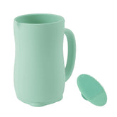 Mandoo Baby Bath Rinse Cup mint handle for a gentle, controlled water rinse.