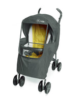 Manito Elegance Plus Weather Shield front view protects baby from sun and wind.