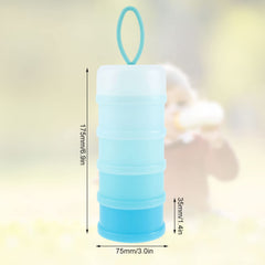 Manwetye Sakura dispenser with removable lids keeps compartments easy to clean.