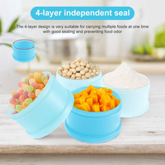 Manwetye travel-friendly blue box with silicone lanyard for on-the-go use.
