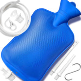 Maopotoufu 2qt blue enema bag for reliable home use.