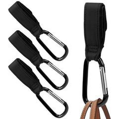 Maplefield baby stroller hooks with easy snap-on design for quick attachment.
