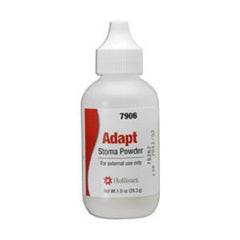 Marble Medical Hollister 7906 Adapt Powder 1oz bottle on-pack image for improved skin comfort