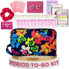 Mark and Lola's First Period Pal Bag discreet storage for privacy and confidence.