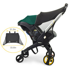 Marsheepy sunshade extension washable by hand or machine for easy care
