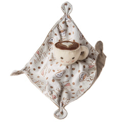 Mary Meyer Sweet Soothie Lovey Latte top plush with rosy cheeks for comfort