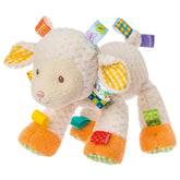 Mary Meyer Taggies Sherbet Lamb toy closeup of soft fabric for comforting touch