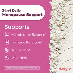 MaryRuth Organics 23-strain blend supports gut health.