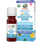 MaryRuth Organics Baby Probiotic Drops bottle front promoting infant digestive balance