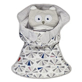 Mattel replacement seat pad for Fisher-Price FP63, owl gray white design for soft support