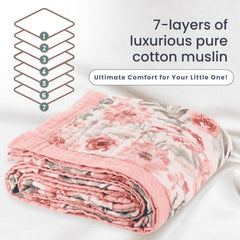 Max&So soft breathable muslin fabric ideal for warm days