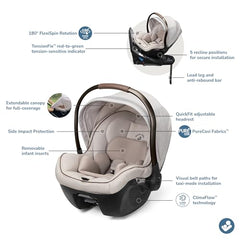 Maxi-Cosi Peri 180-lightweight-design makes carrying and maneuvering effortless.