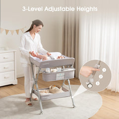 Maydolly gray minimalist design tabletop fits nursery decor