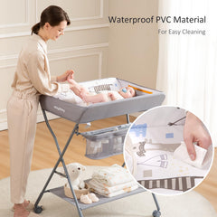 Maydolly nursery organizer storage keeps essentials at hand.