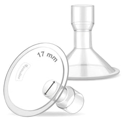 Maymom MyFit 17mm Shield 2pc for precise flange sizing with Spectra pumps.