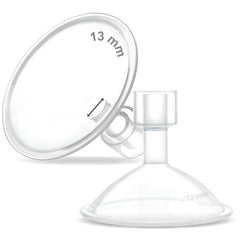 Maymom MyFit Crater 13mm two-piece breastshield for comfortable pumping fit