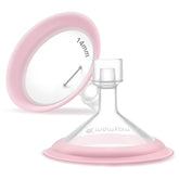Maymom MyFit Shields 14mm Pano Series front view, BPA-free and pump-ready.