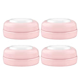 Maymom screw lid travel cap pink with a secure top for leak-free on-the-go feeding.