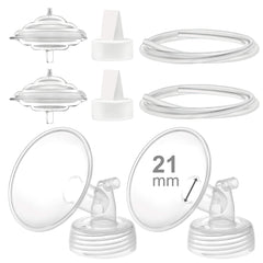 Maymom Spectra S2/S1 21mm flange for comfortable wide-mouth bottle use