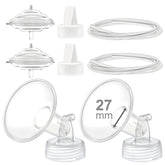 Maymom 27mm flange designed for comfortable pumping with Spectra S2/S1/9 Plus