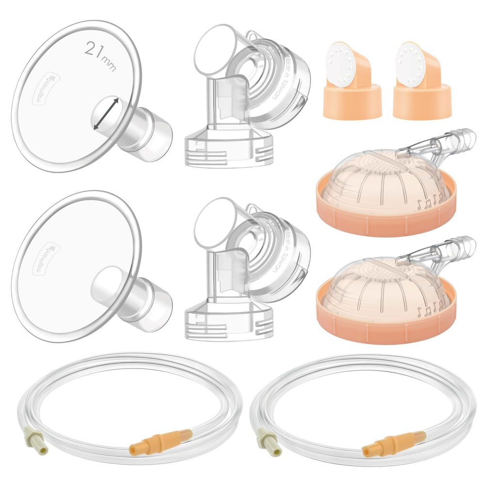 Maymom Symphony 21mm flange with detachable shield for comfortable pumping