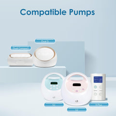 Maymom wide-neck bottle compatibility with Spectra pumps