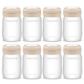 Maymom wide-neck bottle 5.4 oz for easy pumping and storage.