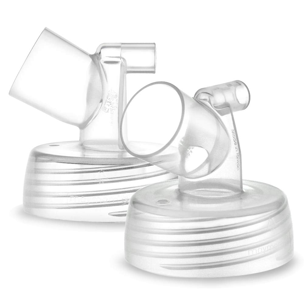 Maymom widemouth base connector 2pc, durable base for flexible flange setups.